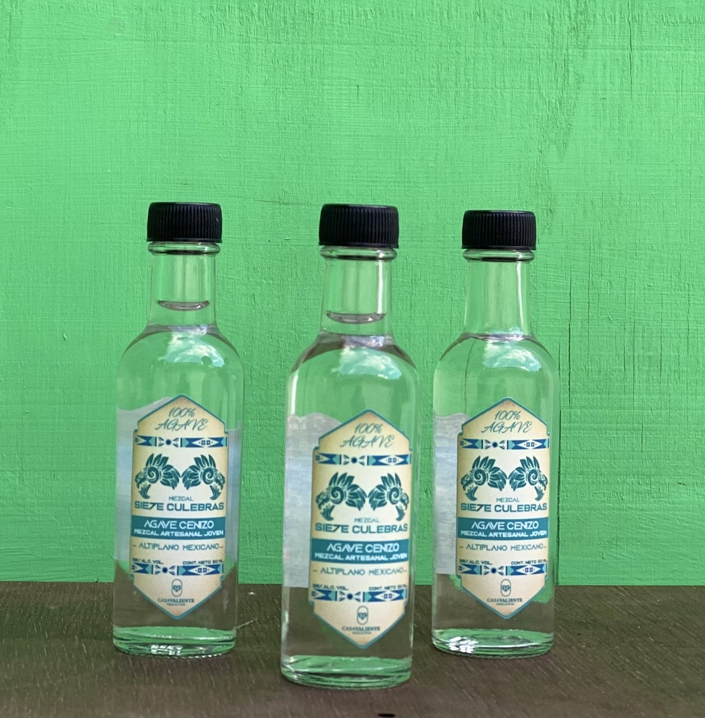 Mezcal Sie7e Culebras 50 ml